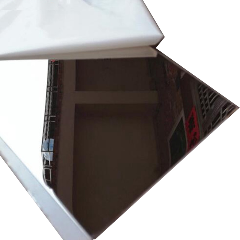 Wholesale High Quality Decorative Material Smooth Mirror Stainless Steel Sheet 201 304 316 316L 