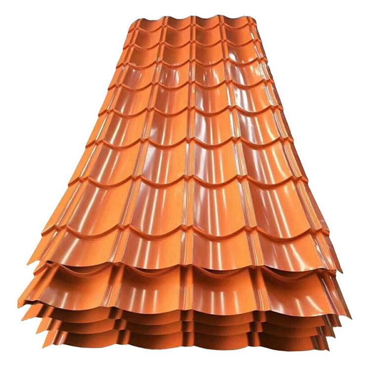 Color Coated Roofing Sheet Prepainted Galvanized Corrugated Steel Roof Iron Sheet for Building