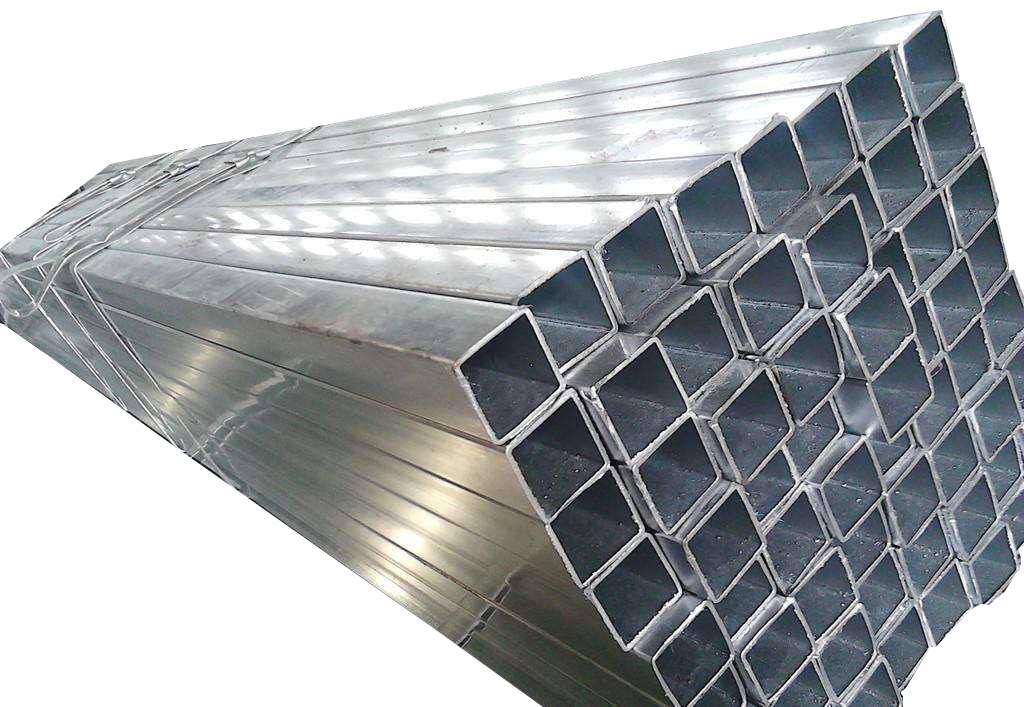 GI MS Steel Tubes Square Hollow Sections Galvanized Square Box Sections