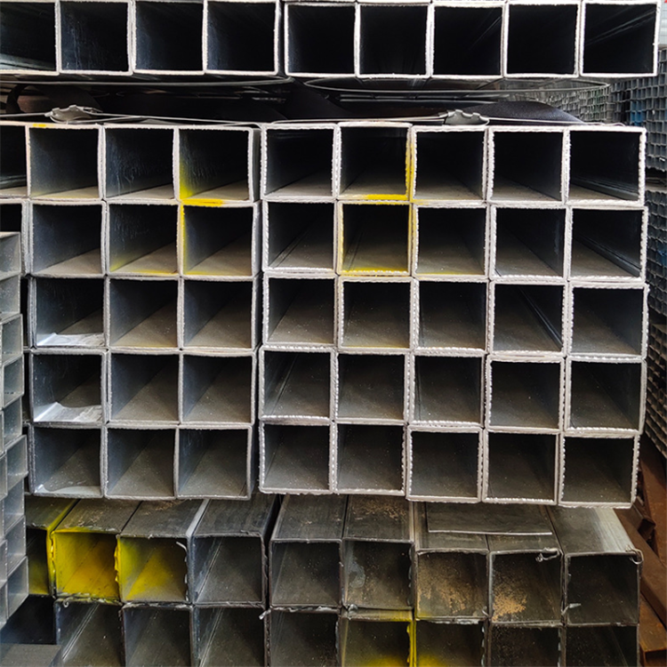 China Black Square Steel Pipe Seamless, Black Annealed Steel Square Tube Rectangular Low Carbon Hollow Section Tube