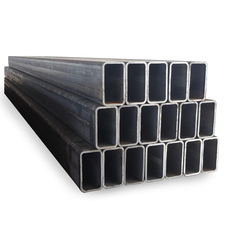 China Manufacturing Black Iron Pipe Seamless Carbon Steel Square And Rectangle Pipes And Tubes with Low Price