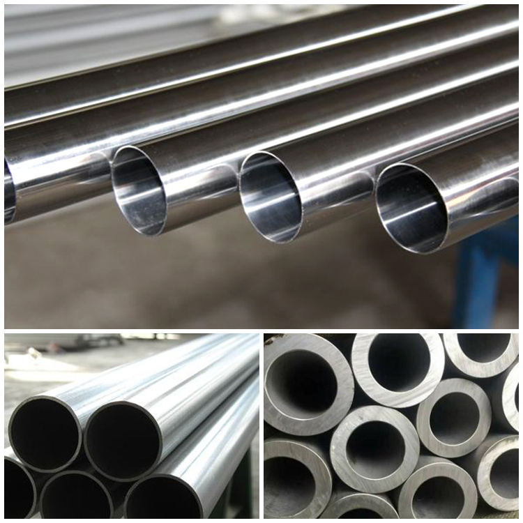 Factory Price Inox Tube ASTM A554 SUS 201 304 316 Corrosion Resistant Polished Welded Stainless Steel Round Pipe