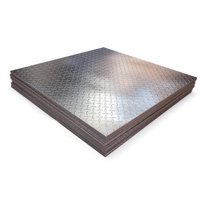 304 316 Stainless Steel Checkered Plate Embossed Stainless Steel Sheet 4*8 FT For Anti-Slip Upstairs