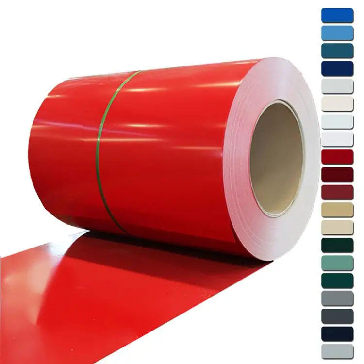 China Top Supplier Color Coated Steel Coil Ppgi Sheets Prepainted Galvanized Steel Coil for Industrial/ Building Material