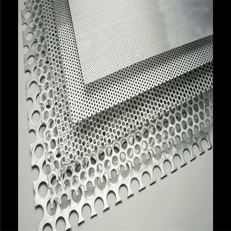 Perforated Sheet Stainless Steel Perforated Mesh Door Mesh Galvanized Round Hole Filters Customized 0.5-10mm