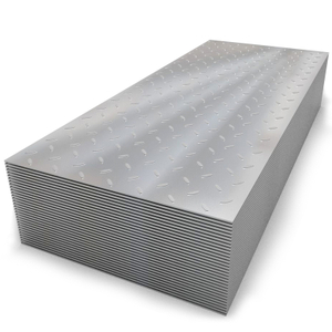 ASTM 304 316 Anti Skid Stainless Steel Checkered Plate Sizes / Stainless Steel Checkered Sheet